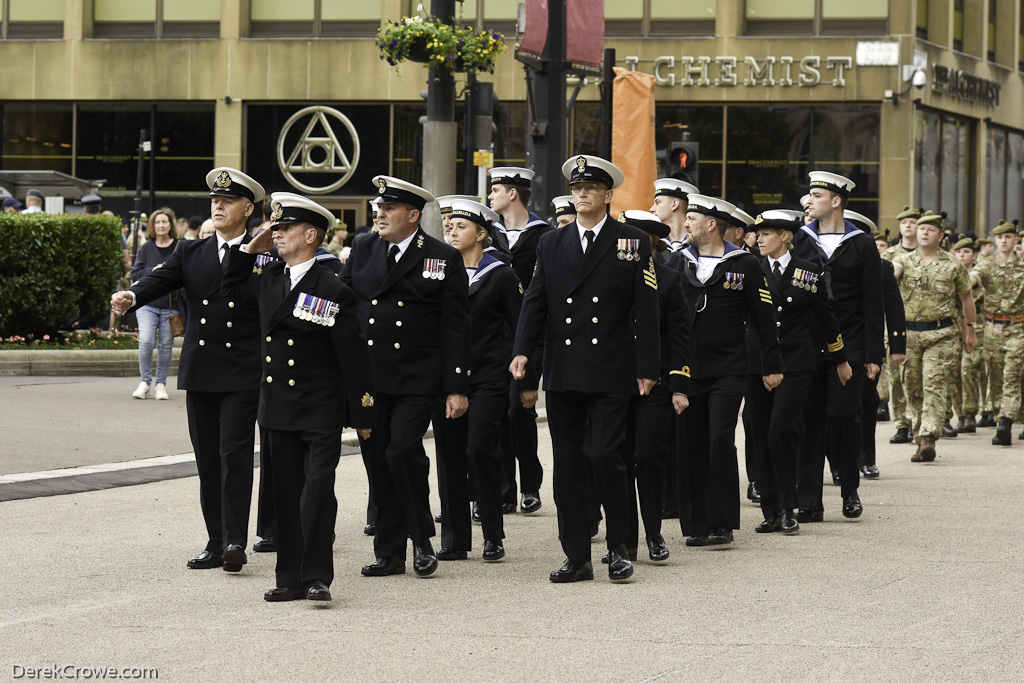 HMS Dalriada Royal Navy Armed Forces Day Glasgow 2023