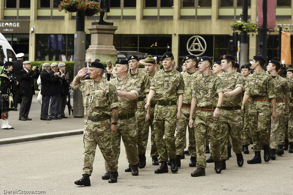 Army Cadet Force - Armed Forces Day Parade Glasgpw 2023