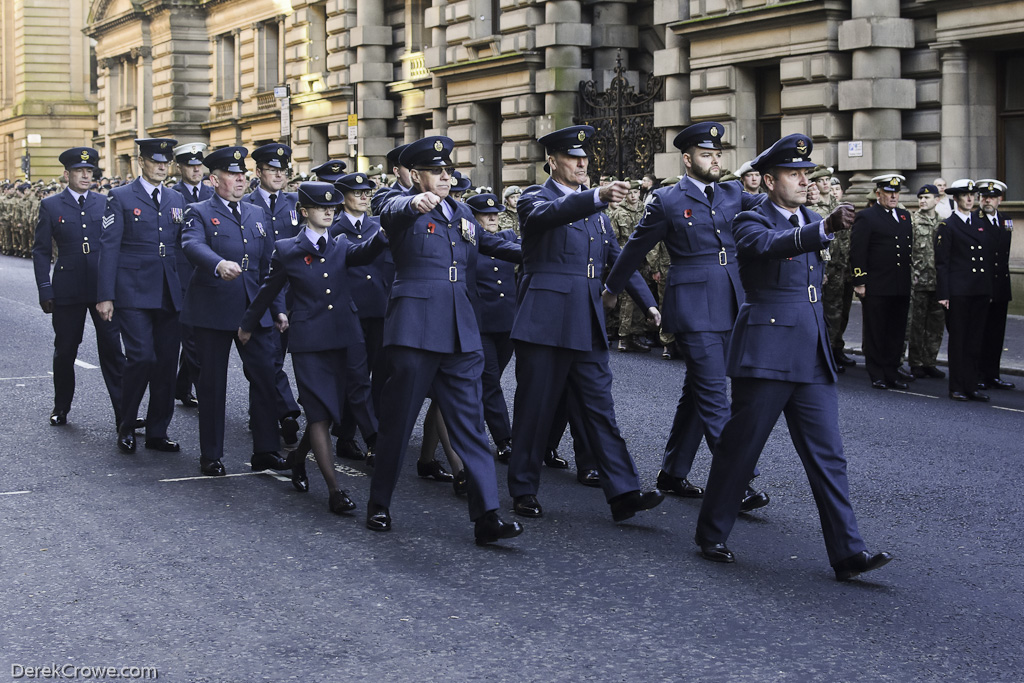 Royal Air Force Remembrance Sunday Glasgow 2023
