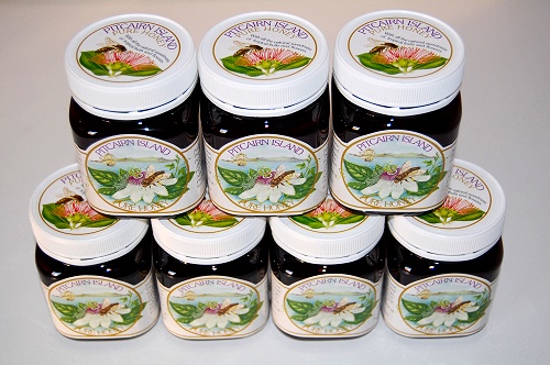 Jars of Pitcairn Island Honey