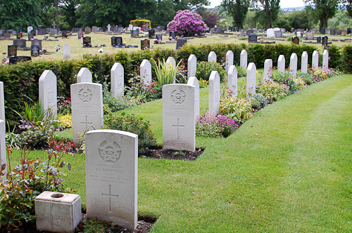 Polish war graves at Wrexham cemetery