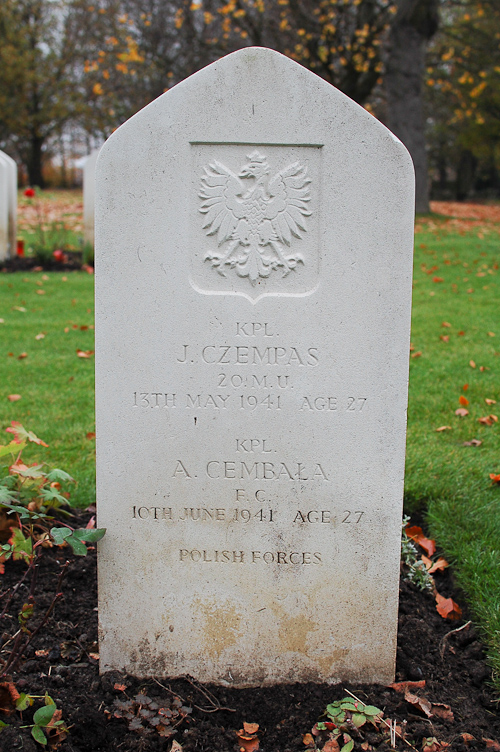 Jerzy Czempas Polish War Grave