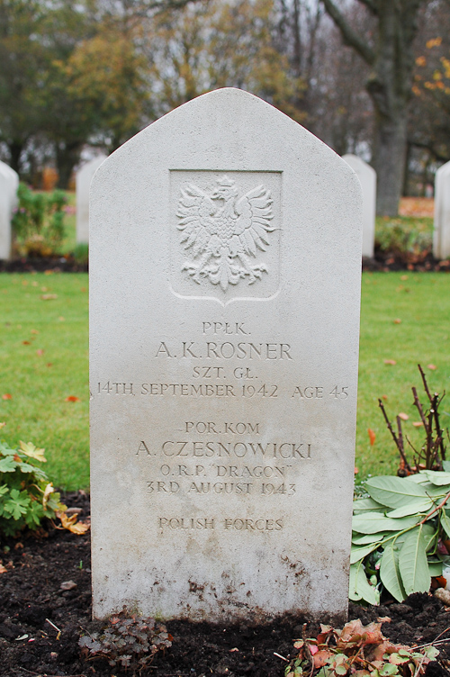 Alojzy Czesnowicki Polish War Grave