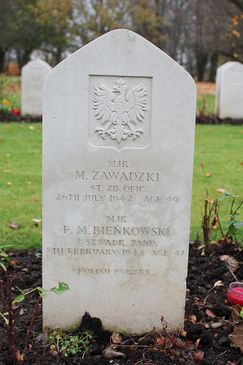 Franciszek Maksymilian Bieńkowski Polish War Grave