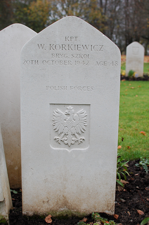 Władysław Korkiewicz Polish War Grave