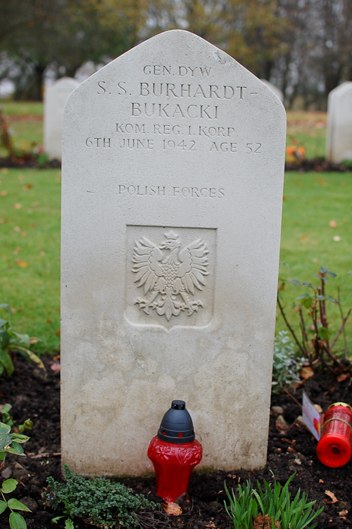 Stanisław Seweryn Burhardt-Bukacki Polish War Grave