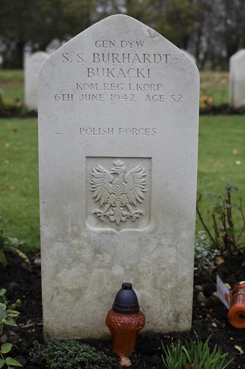 Stanisław Seweryn Burhardt-Bukacki Polish War Grave