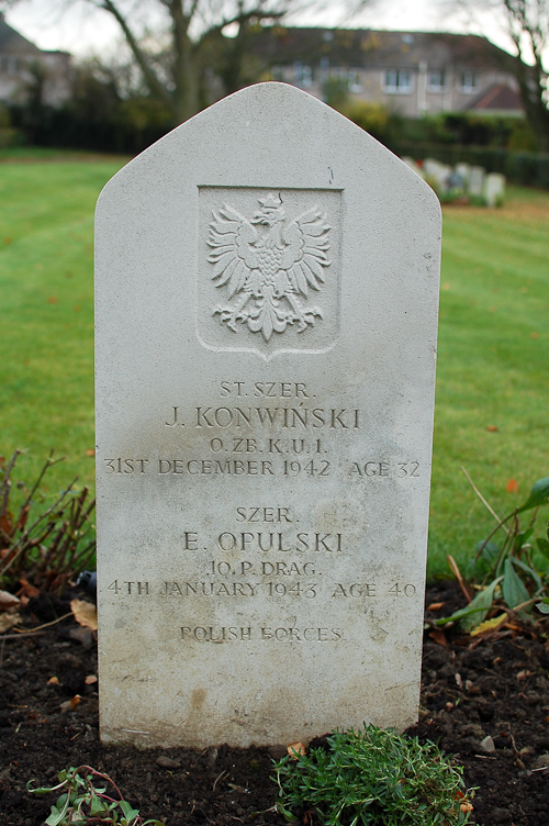 Józef Konwiński Polish War Grave