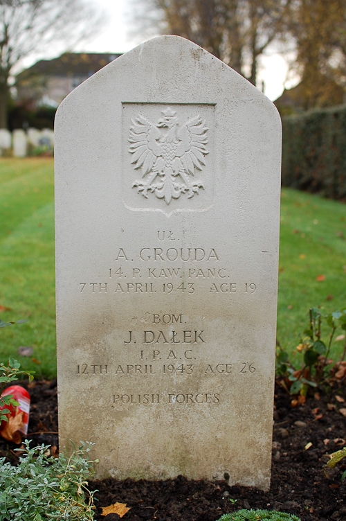 Józef Dałek Polish War Grave