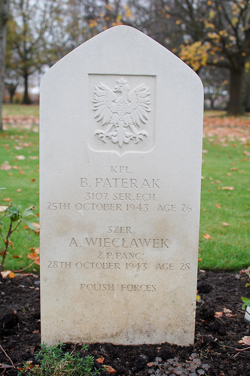 Bolesław Paterak Polish War Grave