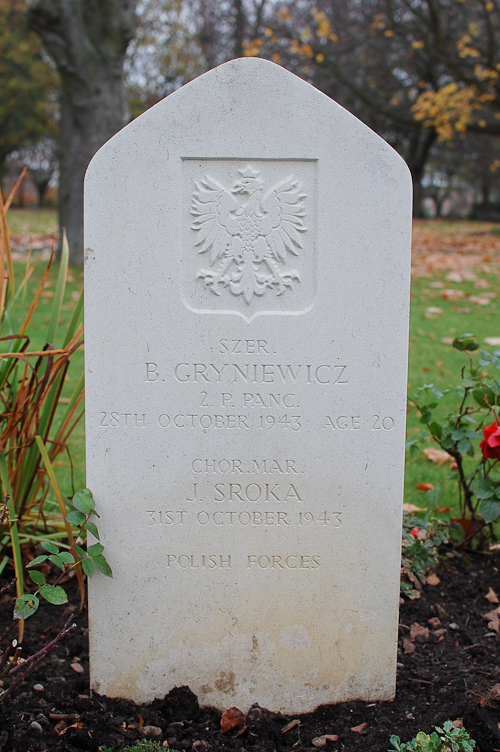 Bazyli Gryniewicz Polish War Grave