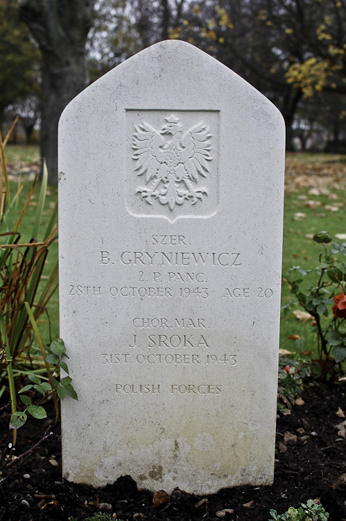 Bazyli Gryniewicz Polish War Grave