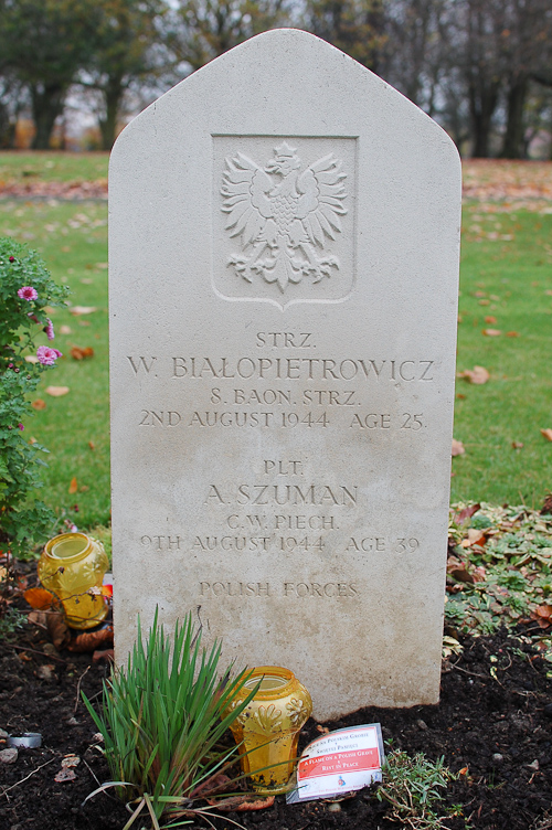 Aleksander Szuman Polish War Grave