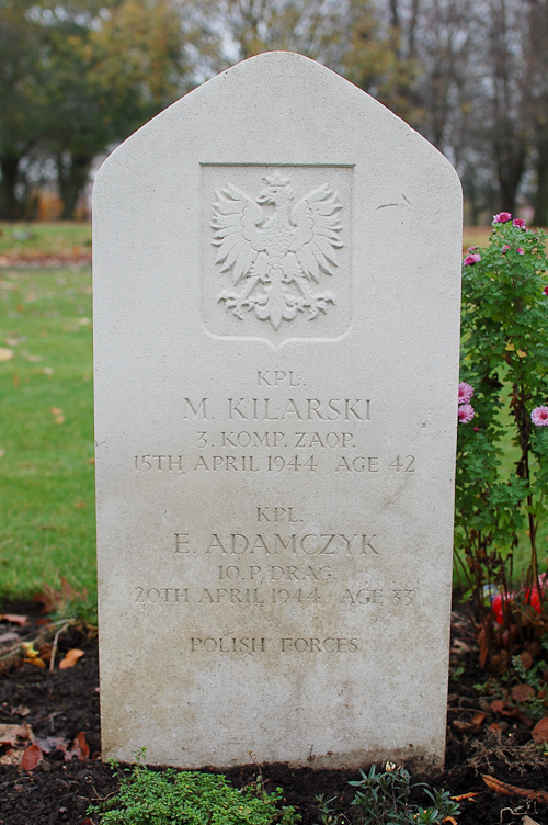 Edmund Adamczyk Polish War Grave