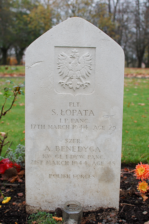 Andrzej Benedyga Polish War Grave