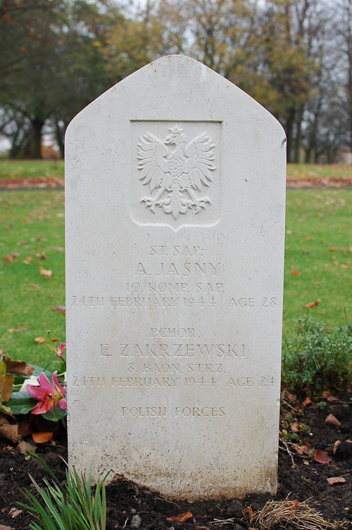 Edward Zakrzewski Polish War Grave