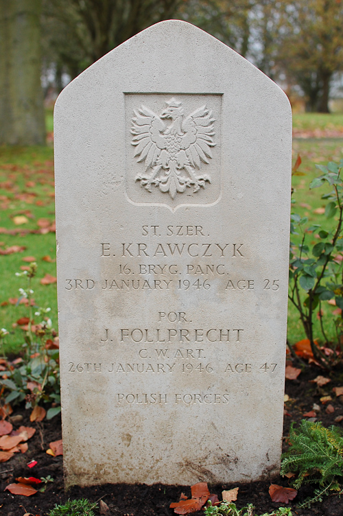 Eugeniusz Krawczyk Polish War Grave