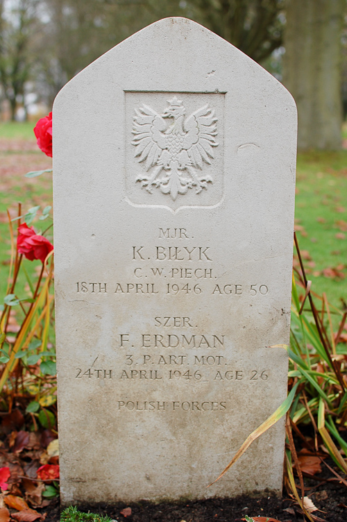 Franciszek Erdman Polish War Grave