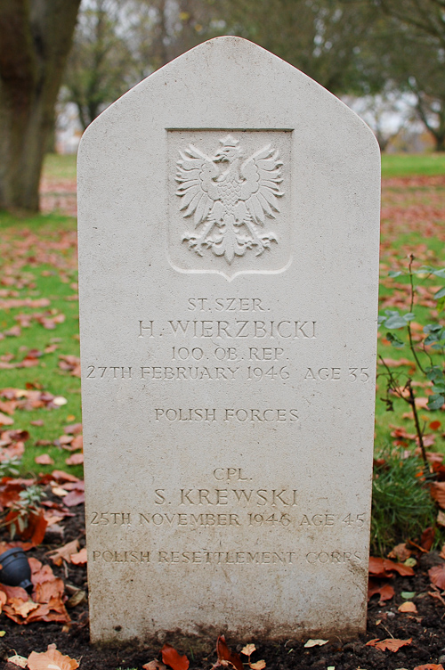 Stefan Krewski Polish War Grave
