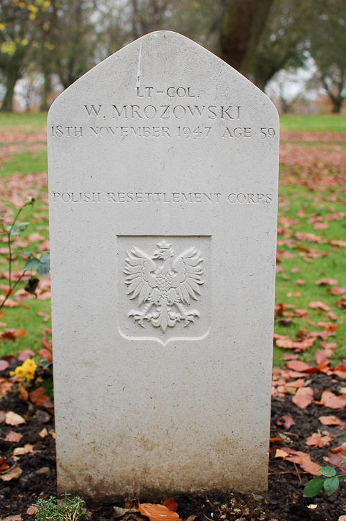 Władysław Mrozowski Polish War Grave