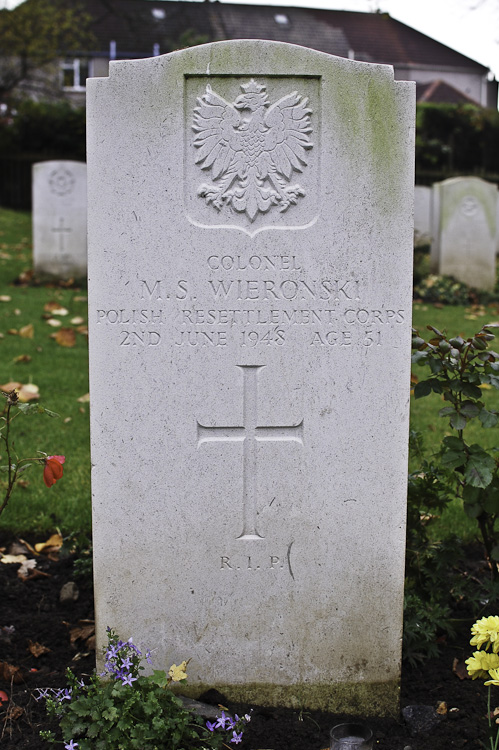 Marian Stanisław Wieroński Polish War Grave