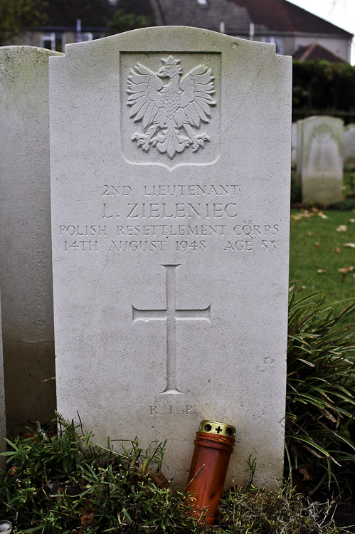 Leon Zieleniec Polish War Grave