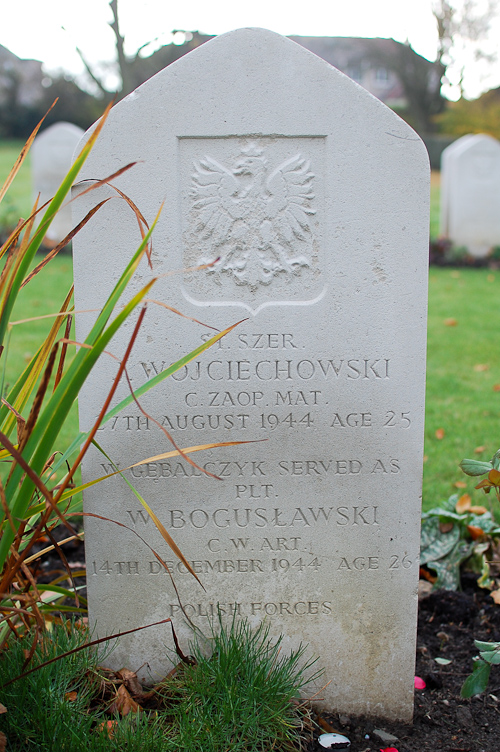 W Gębalczyk (served as Bogusławski) Polish War Grave