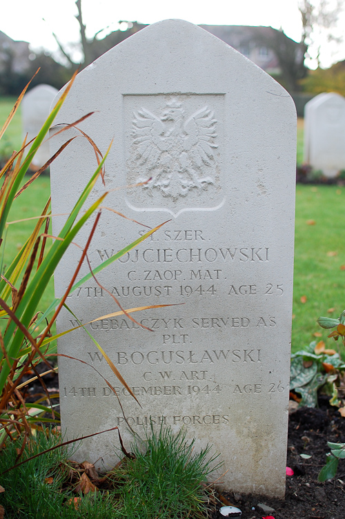 Wiktor Gębalczyk (served as Bogusławski) Polish War Grave