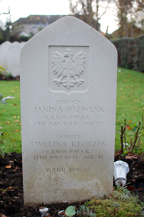 Janina Jóźwiak Polish War Grave