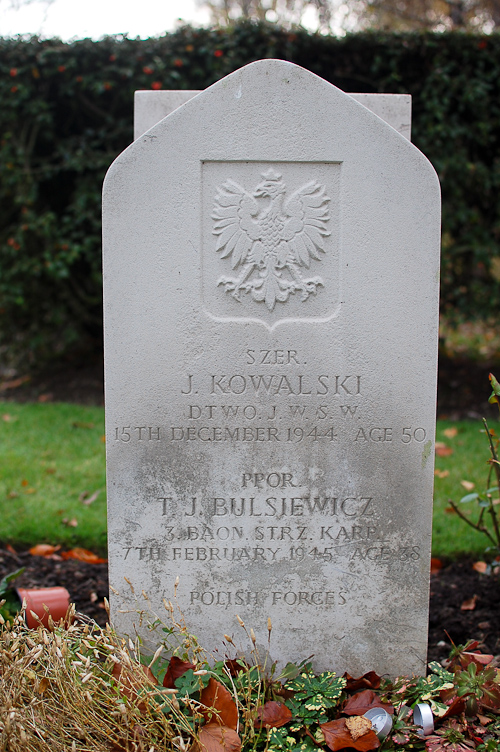 Tadeusz Jerzy Bulsiewicz Polish War Grave