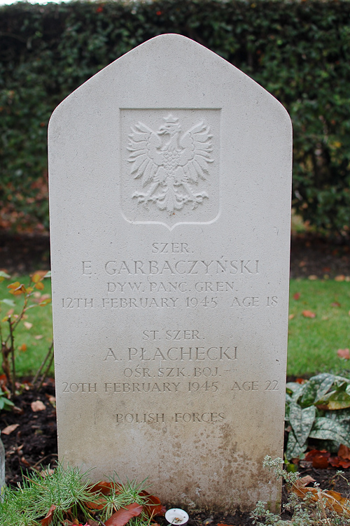 Edmund Garbaczyński Polish War Grave