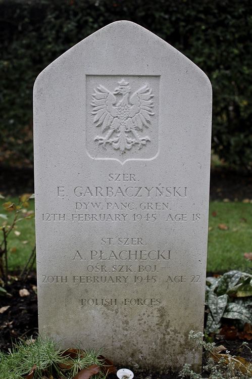 Edmund Garbaczyński Polish War Grave