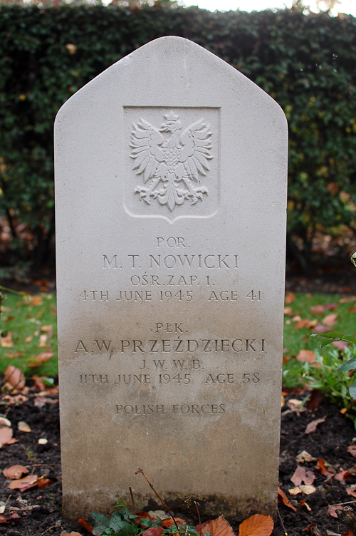 Maciej Teodor Nowicki Polish War Grave