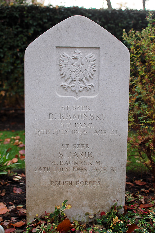 Benjamin Kamiński Polish War Grave