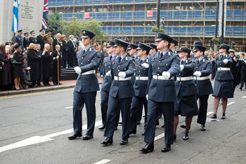 Royal Air Force - Remembrance Sunday Glasgow 2011