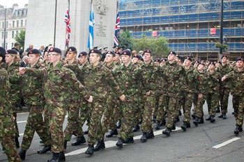 Army Cadets - Remembrance Sunday Glasgow 2011
