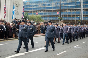 Air Training Corps - Remembrance Sunday Glasgow 2011