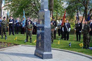 Veterans and Cadets - Veterans Memorial Monument, Glasgow