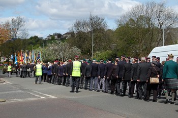Veterans on Parade in Glasgow