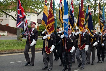 Veterans on Parade in Glasgow