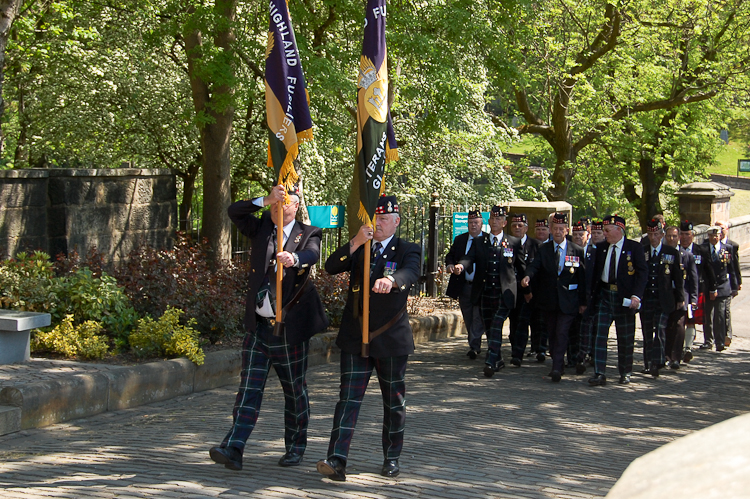 Royal Highland Fusiliers Veterans Parade