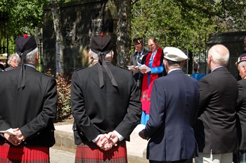 Rev Laurence Whitley - Royal Highland Fusiliers Memorial
