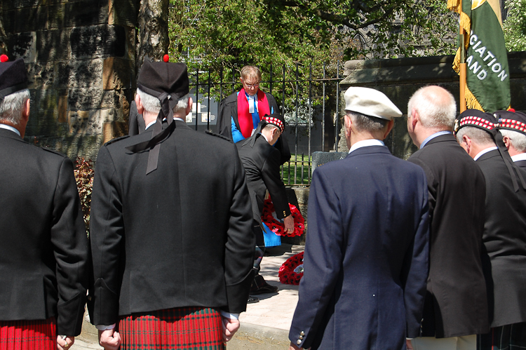 Royal Highland Fusiliers - Memorial Wreath