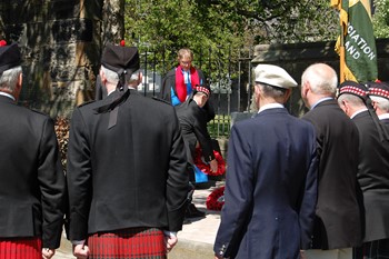 Royal Highland Fusiliers - Memorial Wreath