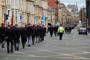 West George Street - Armed Forces Day Glasgow 2012