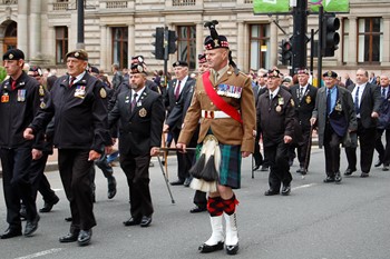 Royal Regiment of Scotland - Armed Forces Day Glasgow 2012