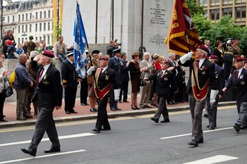 Parachute Regiment - Armed Forces Day Glasgow 2012
