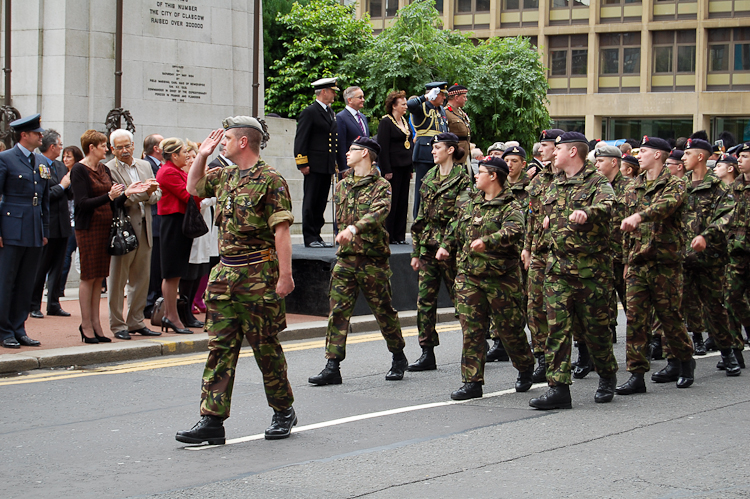 Army Cadets - Armed Forces Day Glasgow 2012
