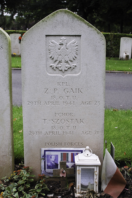 Zygmunt Pawel Gaik Polish War Grave