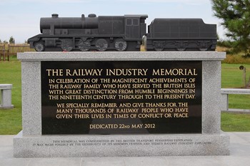 Railway Industry Memorial - National Memorial Arboretum